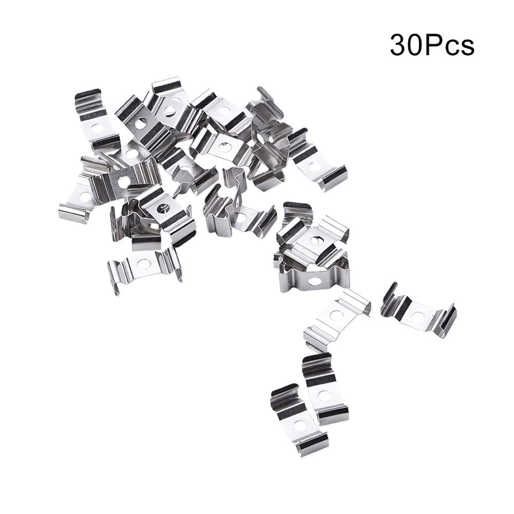 15~100pcs T4 T5 T8 U Clip Holder for Lamp Bracket Lampholder Stainless Steel Fixing Clips Lighting Accessories: For T5 Lamp x30pcs