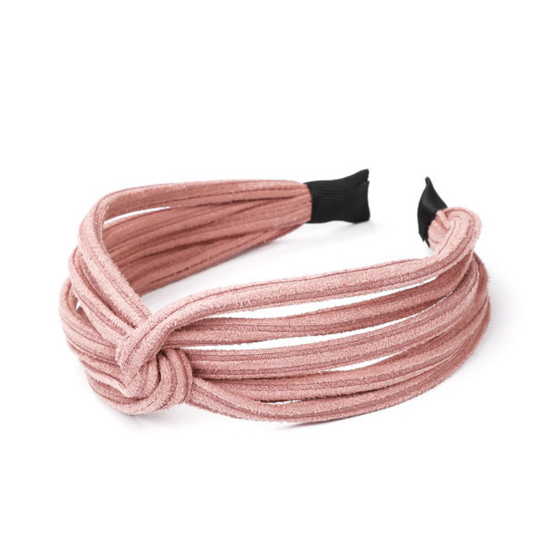 Women Twist Headband Bow Knot Cross Tie Cloth Headwrap Hairband Hoop SMR88