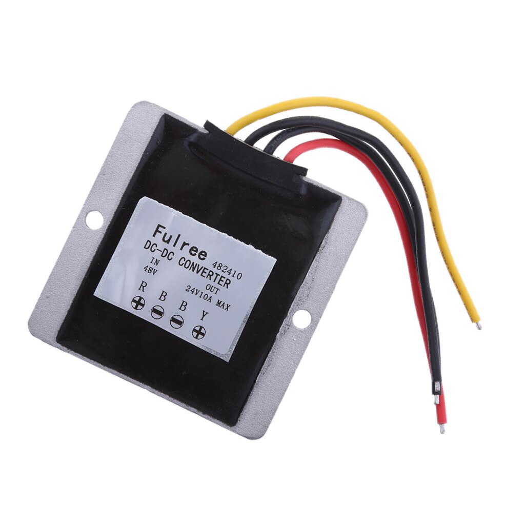 Waterproof DC/DC Converter 48V (30-60V) Step Down to 24V/10A 24V 10A 240W Power Supply Module