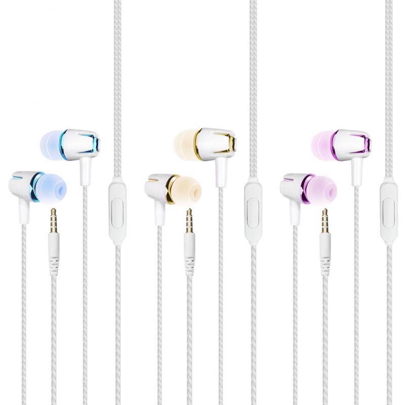 Straight-Ingevoegd In-Ear Hoofdtelefoon Draagbare Line Controle Met Tarwe Sport Uk