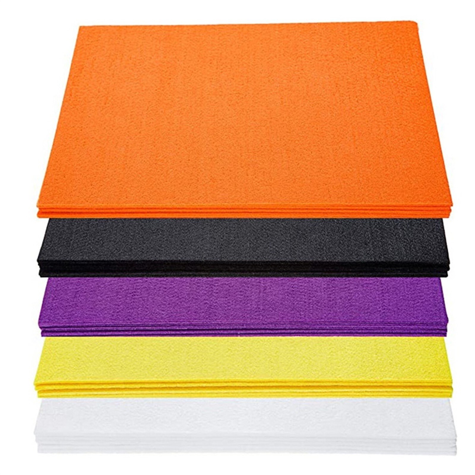 25PCS Nonwoven Felt Fabric Polyester Cloth Felt Fabric DIY Bundle for Sewing Doll Handmade Craft DIY Sewing Dolls Crafts: A