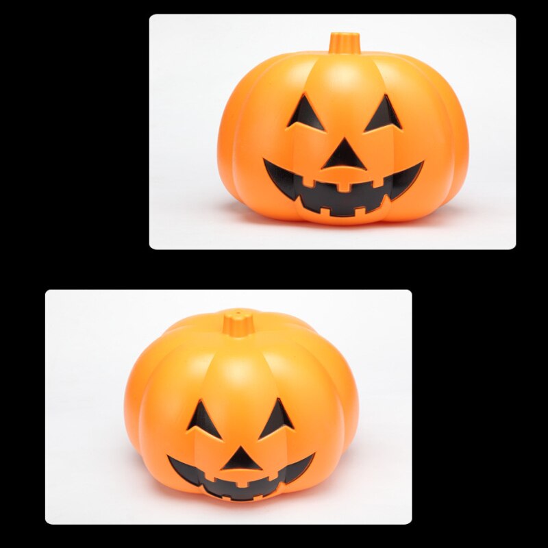 3Sizes Halloween Decoration Props Voice-Activated Luminous Pumpkin Lantern Halloween Decoration Ornaments Pumpkin Lantern