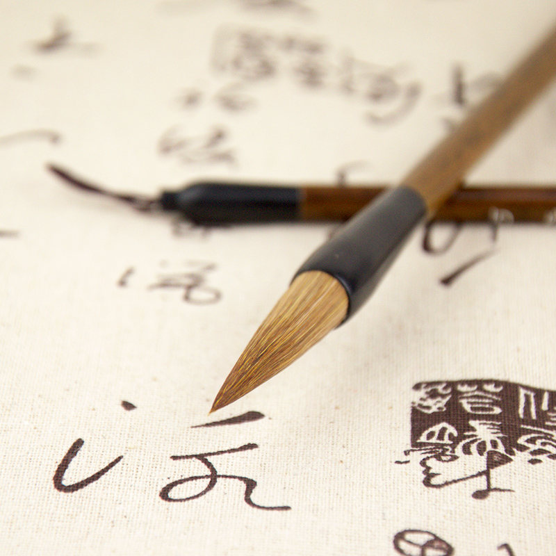Chinese Traditionele Kalligrafieborstel Pen Set Grote Kleine Regelmatige Script Schrijven Borstels Wezel Haar Chinese Borstel Pen 3 stks