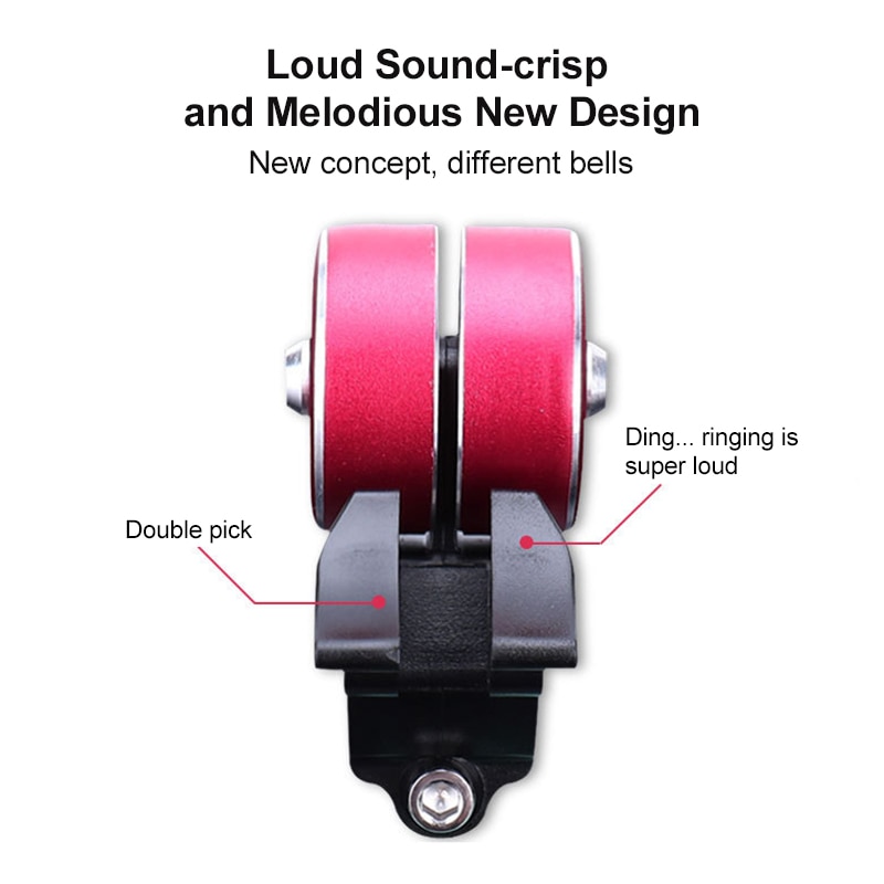 Aluminium Bike Bell Mtb Mountainbike Gewone Bell Sound Fietsstuur Ring Hoorn Alarm Waarschuwing Fiets Accessoires TXTB1