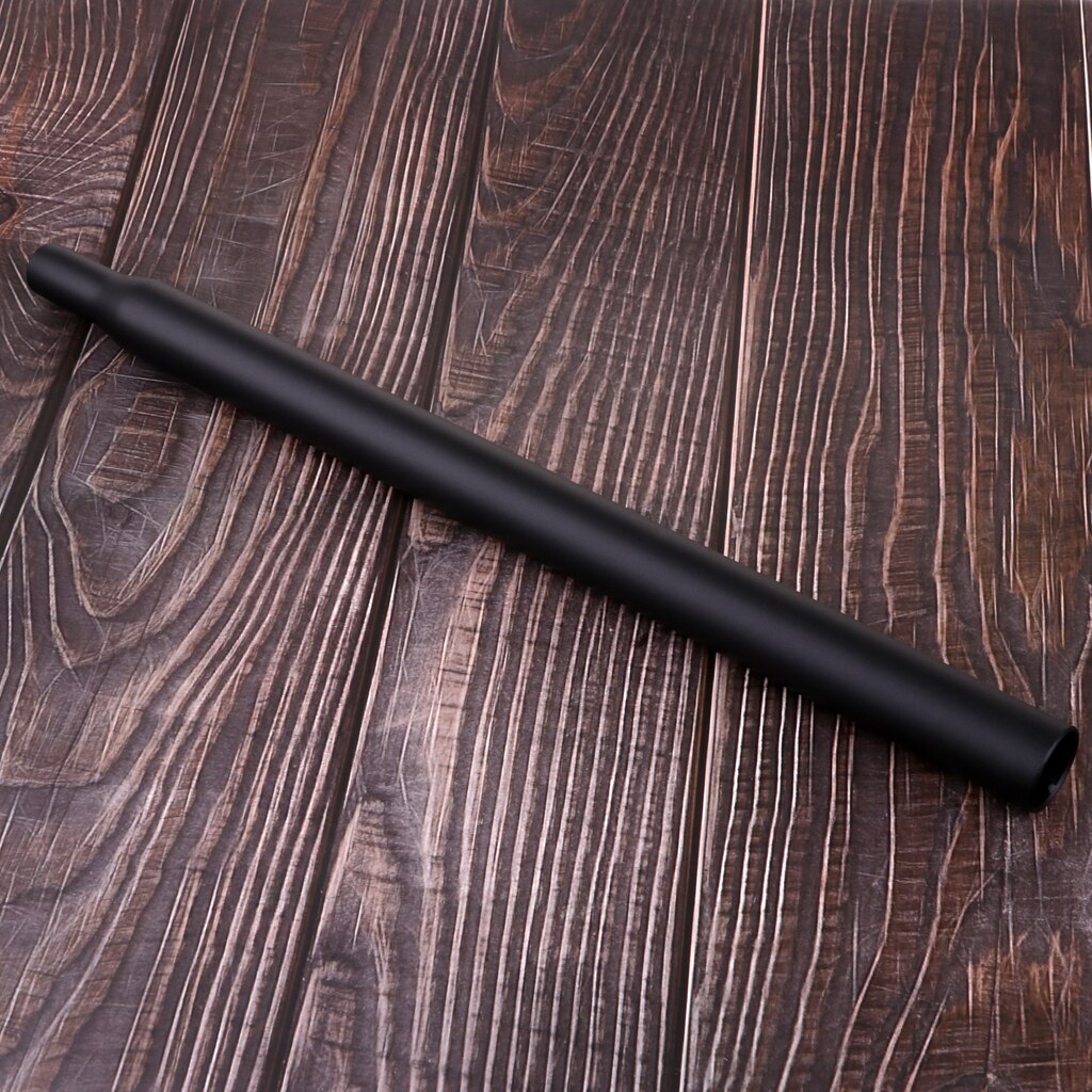 25.4mm Bike Seat Post 250mm Long Black Seatpost For Mountain Bike Fixed Gear