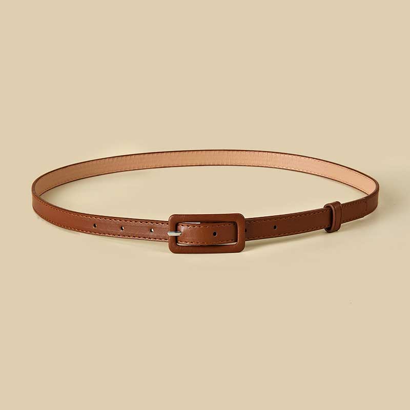 Cinturones de para mujer, cinturilla fina con hebilla de Pin, cinturón ajustable para vestido de verano, correa para Jeans, 1 unidad: Verde