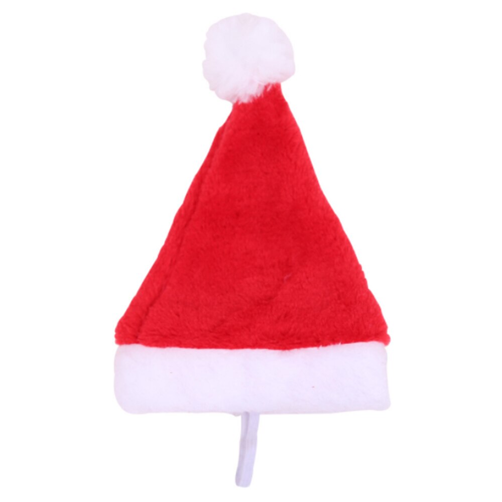 Pet Kerstman Hoed Kerst Huisdier Pluche Cap Xmas Party Decor Hoed Huisdier Diy Kostuum Decor Voor Hond Kat Decoratie Accessoires