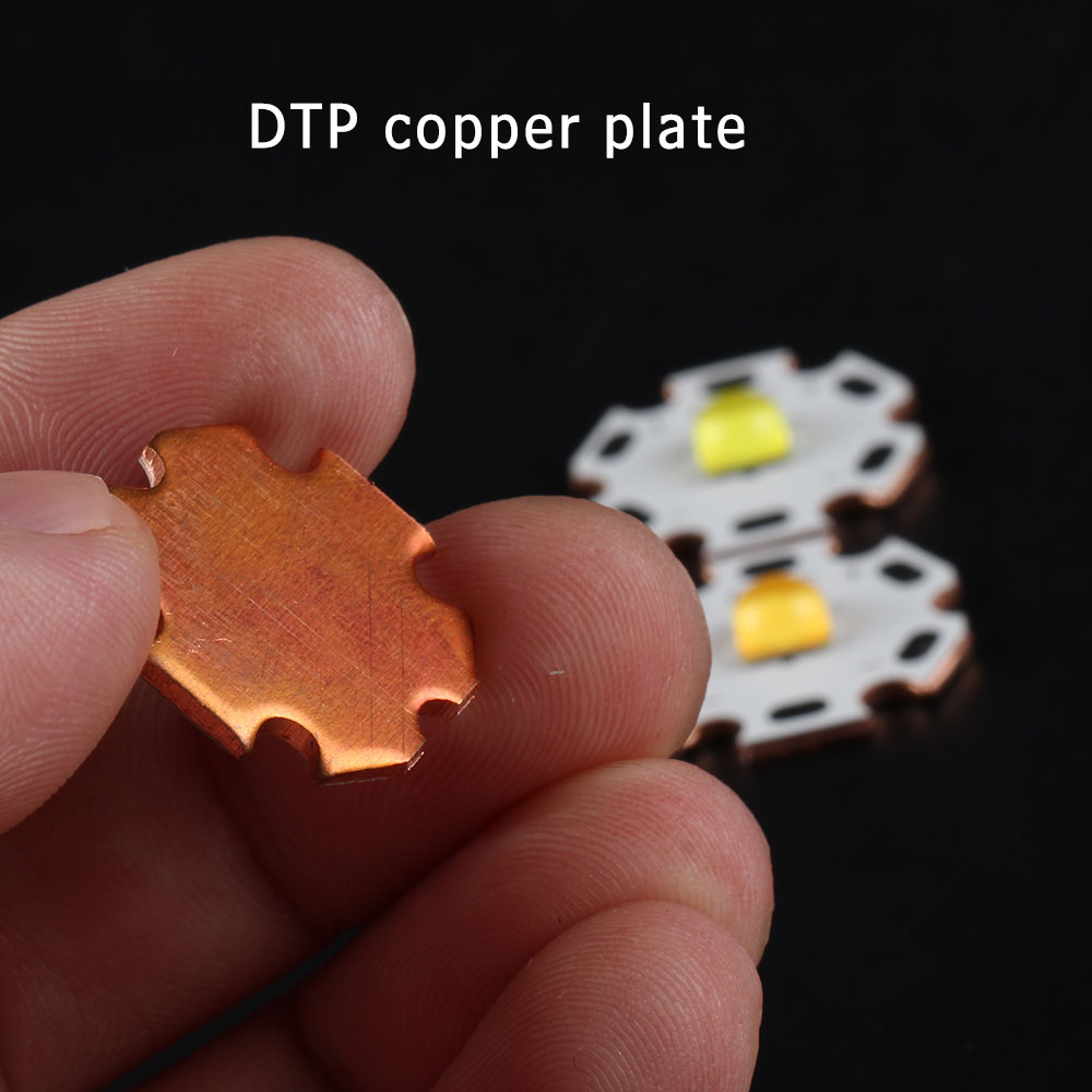 CREE XHP50.2 LED mit 20mm 6 V DTP kupfer platte