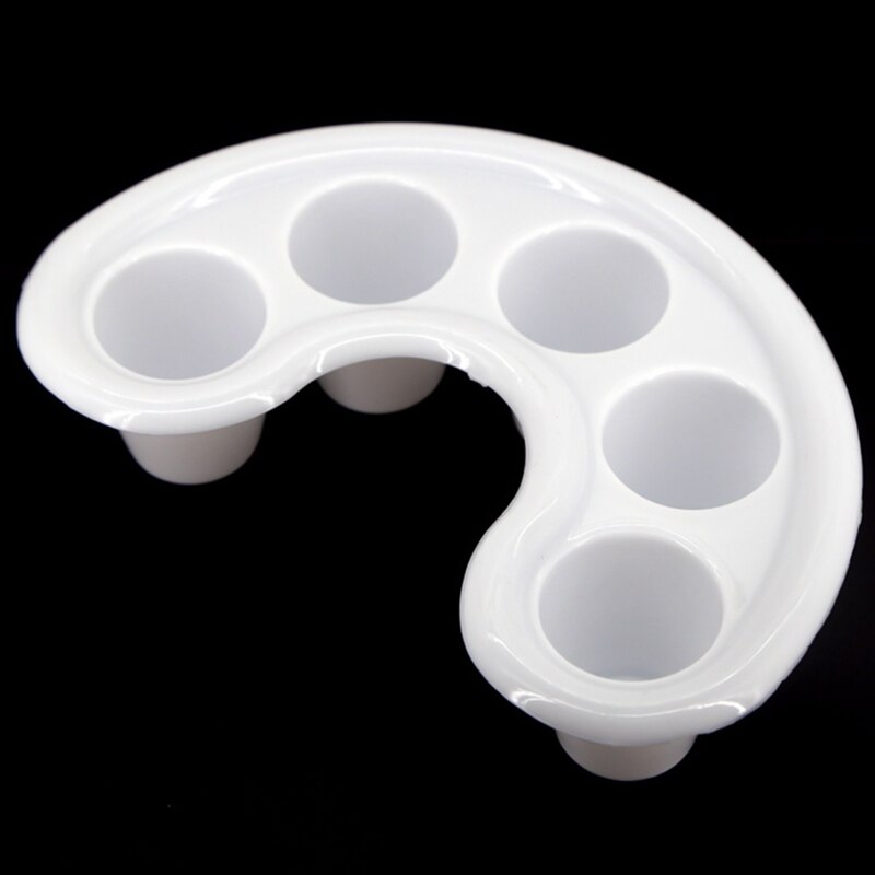 Artificial Nail Removal Nail Art Hand Soaker Wash Bowl Cuticle Removal Tray Acetone Resistant Handheld Polish Remover: WT