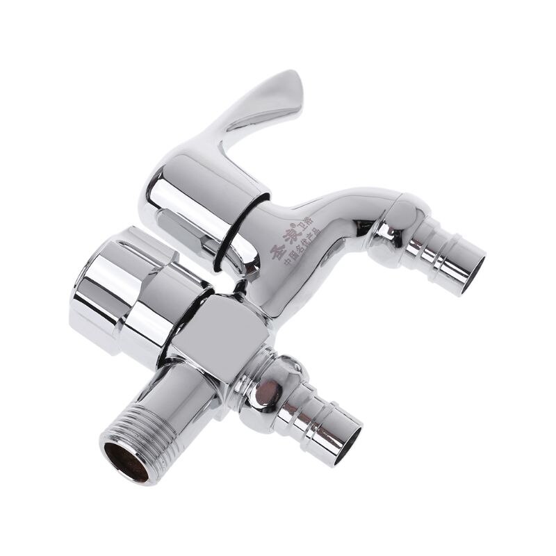 Multifunctionele wasmachinekraan dubbele uitlaat dubbele aansluiting waterkraan