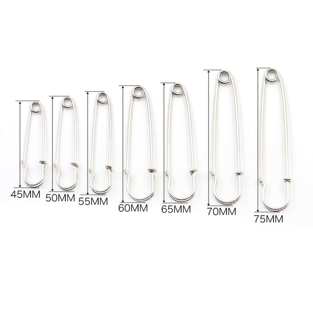 20pcs Extra Large Safety Pins,Giant Strong Safety Pin Metal Heavy Duty Blanket Pins for Jewelry Crafts,for Blankets, Skirts