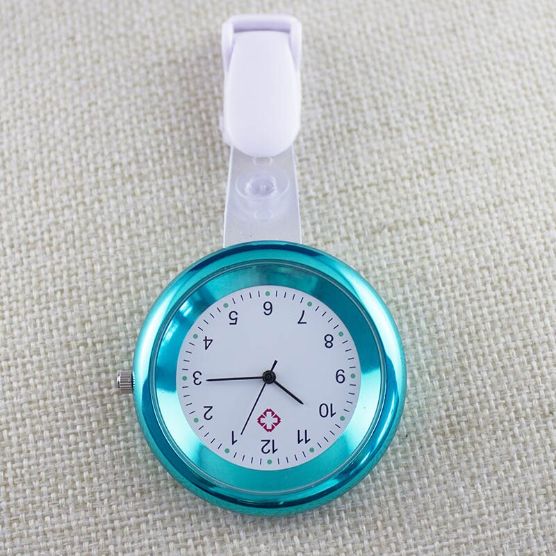 Nurse Watch Brooch Silicone Clip Infection Control Nurse Doctor Paramedic Brooch Fob Watch FS99