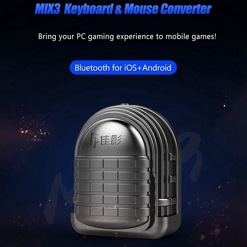 Gamwing Mix3 Toetsenbord Muis Converter Voor Android En Ios 13.4 En Hieronder Mobiele Spel Randapparatuur Toetsenbord En Muis Converter