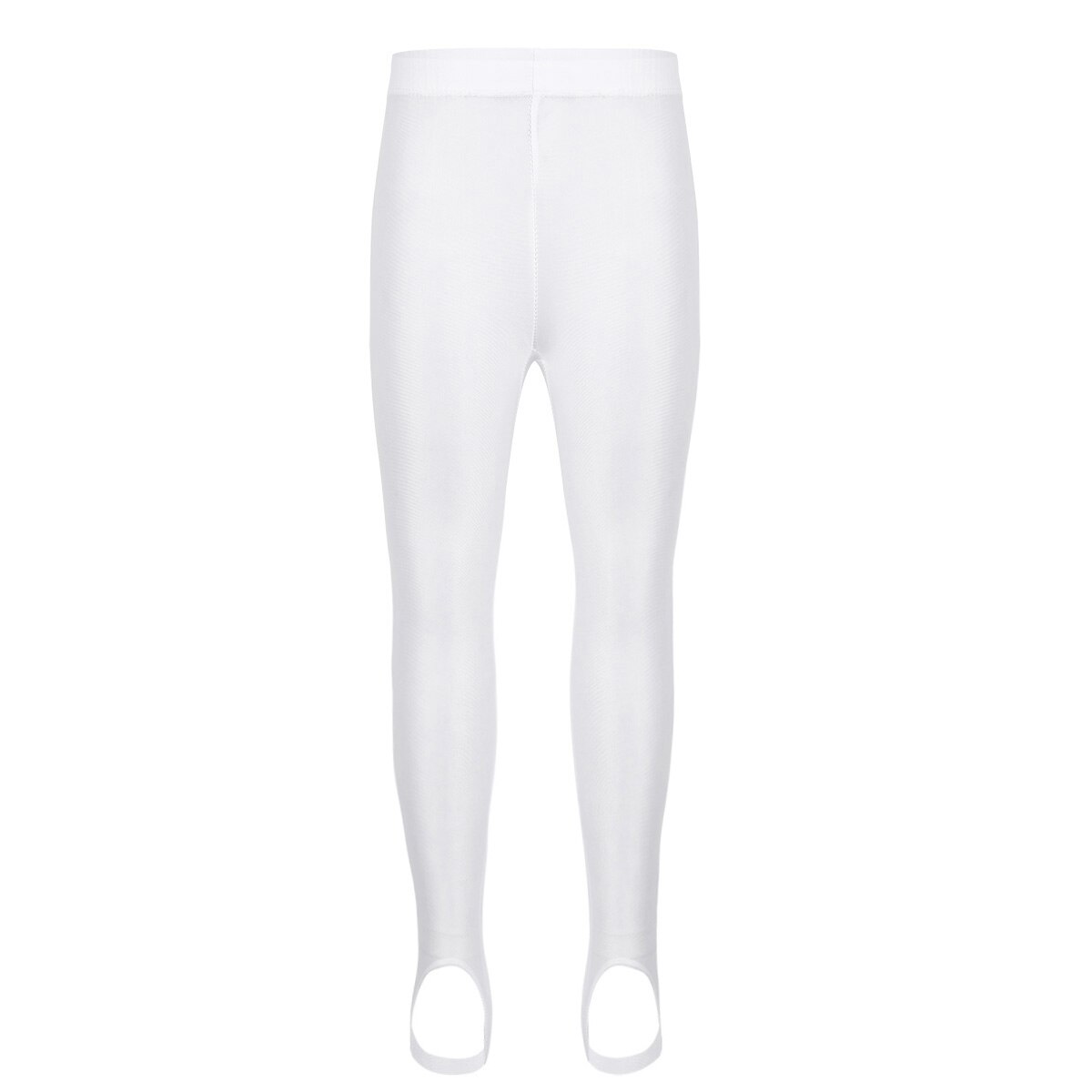 Kids Leggings Girls Boys Stirrup Pantyhose Ballet Dance Stockings Yoga Gymnastics Leggings Tights Children Pants Dance Wear: White / 29