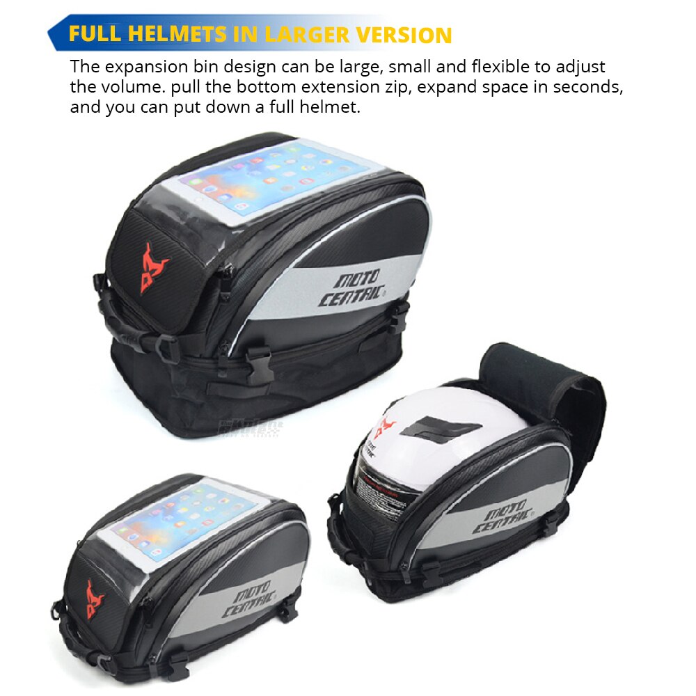 Oxford – sac de réservoir étanche pour Moto, sacoche de selle pour casque, sac d'huile et de carburant, magnétique, boîte aux lettres