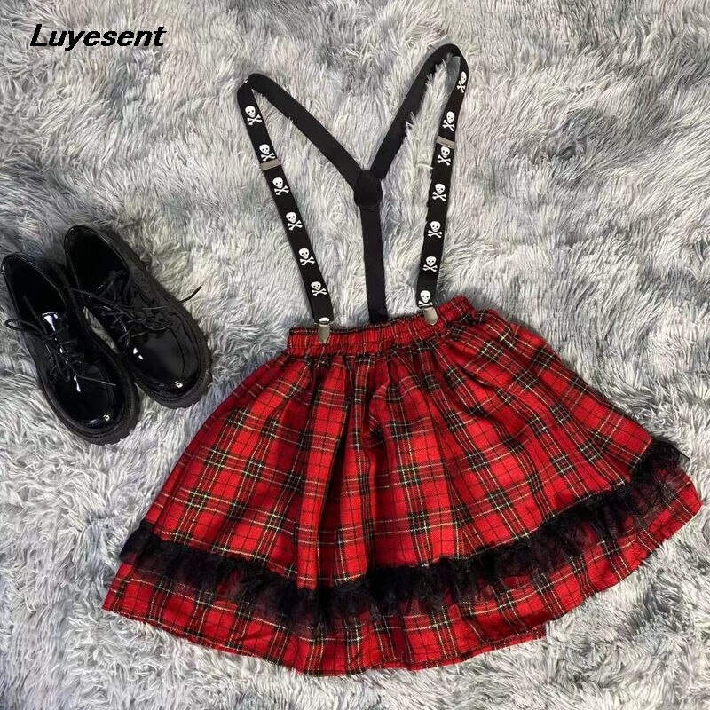 Bretelles en cuir élastique noir gothique pour femmes et hommes, 3 Clips, Punk, Cool, basique, étoile, cœur, Rock, Streetwear