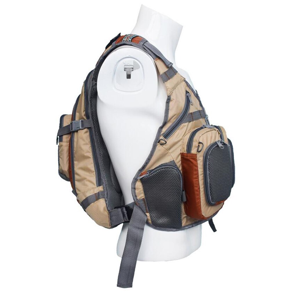 Fly Fishing Backpack Vest Combo Fishing Tackle Bag Director Mesh Vest