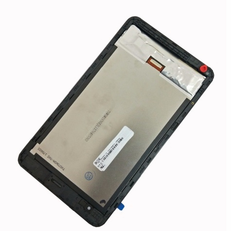 7 inch LCD Display and Touch Screen frame For HUAWEI MediaPad T1 7.0 3G T1-702U 702 702U 702U T1-702 tablet Digitizer Assembly