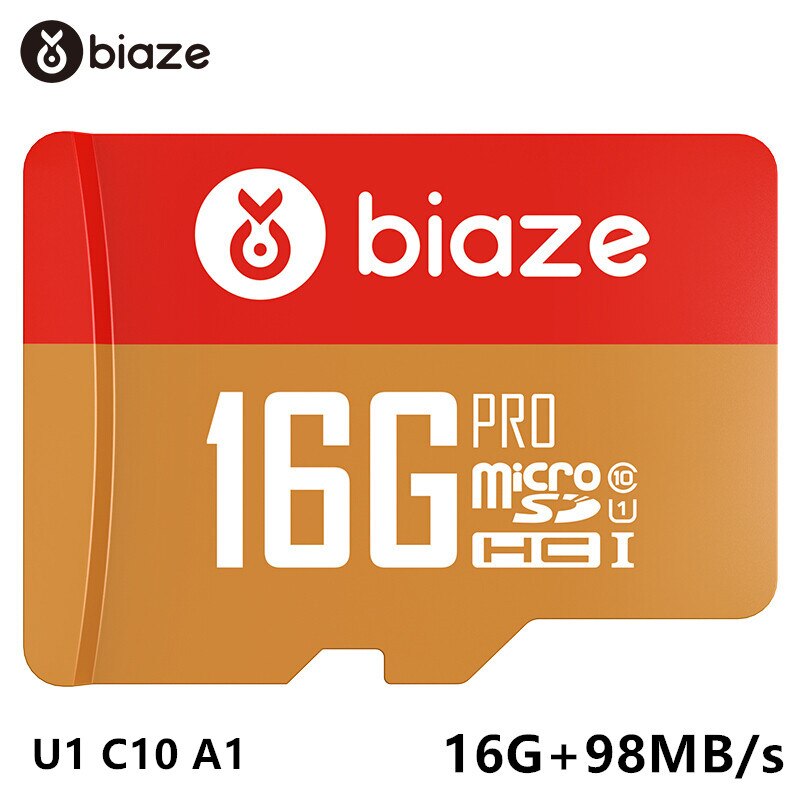 Biaze USB-C Card Reader 16G 32G 64G 128G 256G TF Card OTG Memory Card Adapter for Laptop Phones Type C Micro SD Card Reader C10: Class 10  16G