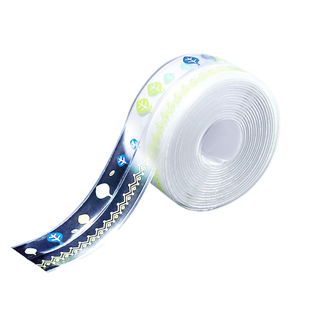 Mold Proof Clear Adhesive Waterproof Kitchen Gap Sink Sealing Strip Tape Bathroom proof tape Sink Bath Sealing Strip Tape: E