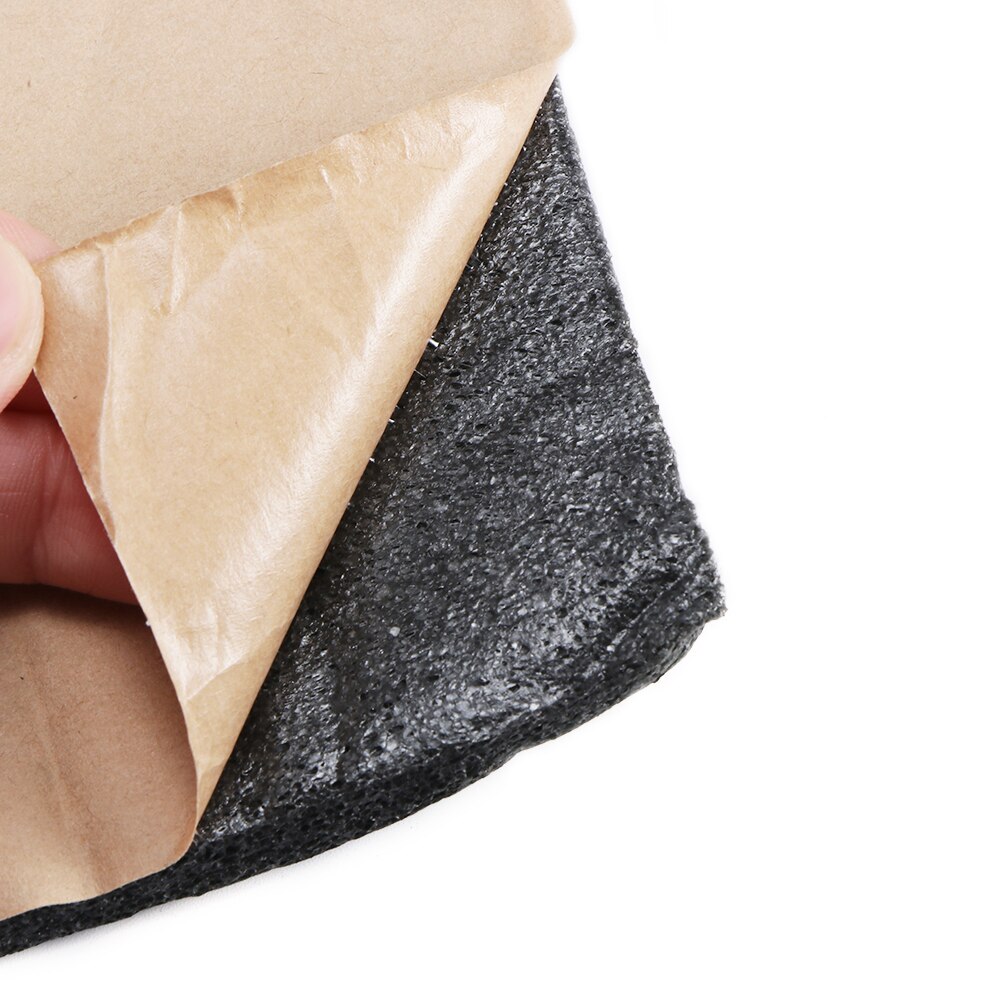 Auto Heat Insulation Cotton Adhesive Foam Thick Soundproof Car Noise Insulation Foam Board Car Rubber Foam Absorbing 30 X 50cm