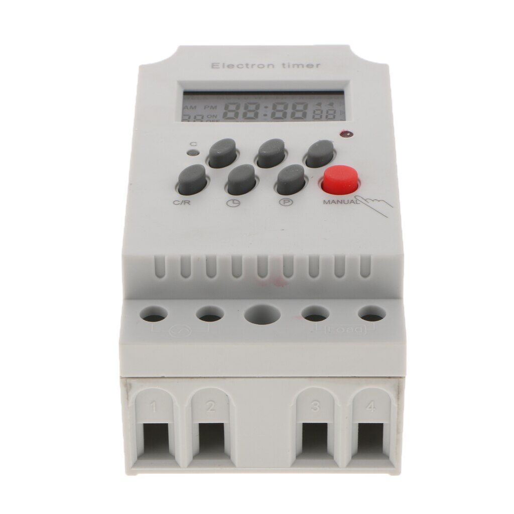 LCD Display Programmable Digital Timing Switch Relay Time Controller Switch 12V DC AC