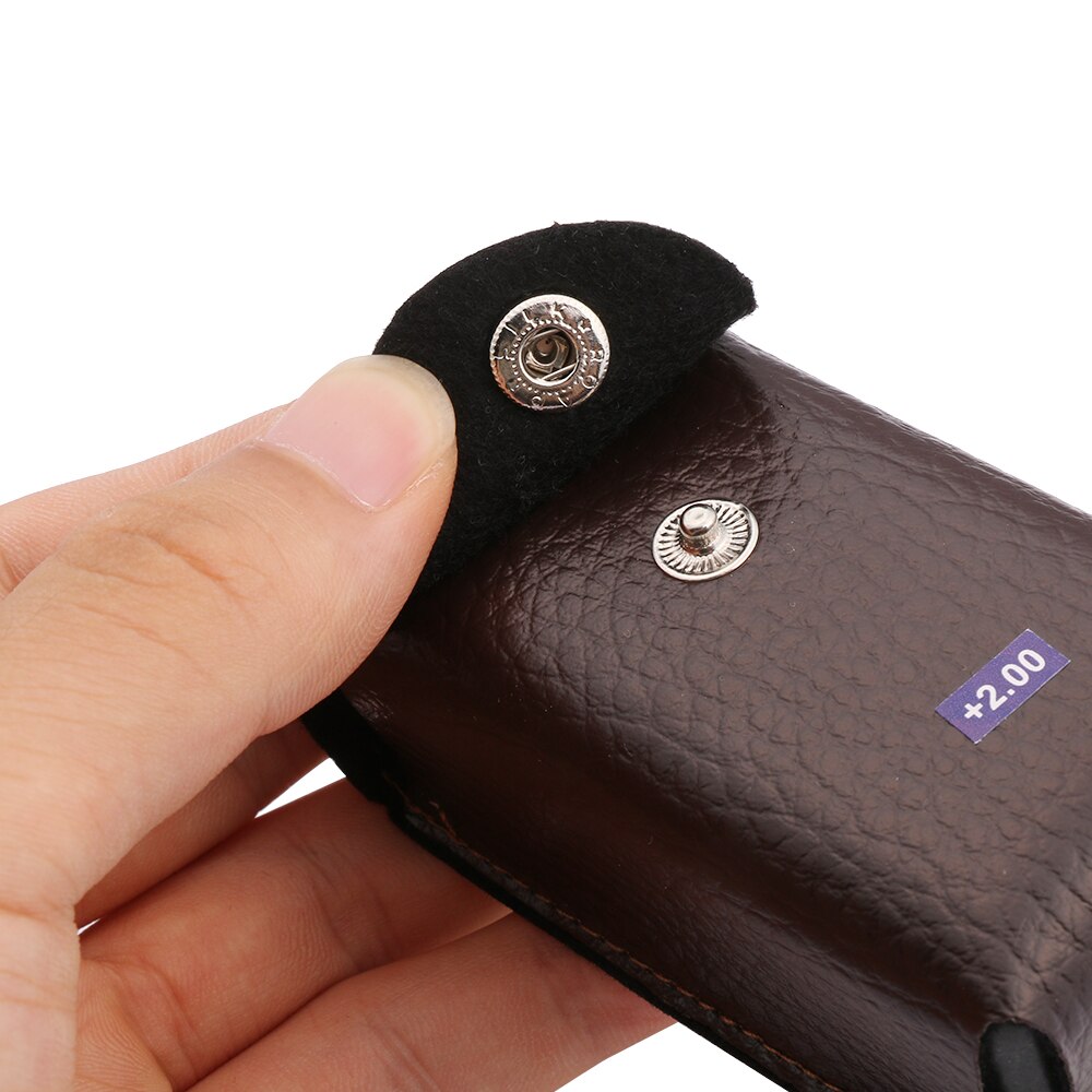 Folding Reading Glasses with Case Men Women Ultra-light Rimless Magnetic Presbyopia Eyeglasses Spectacles Diopter +1.0~4.0