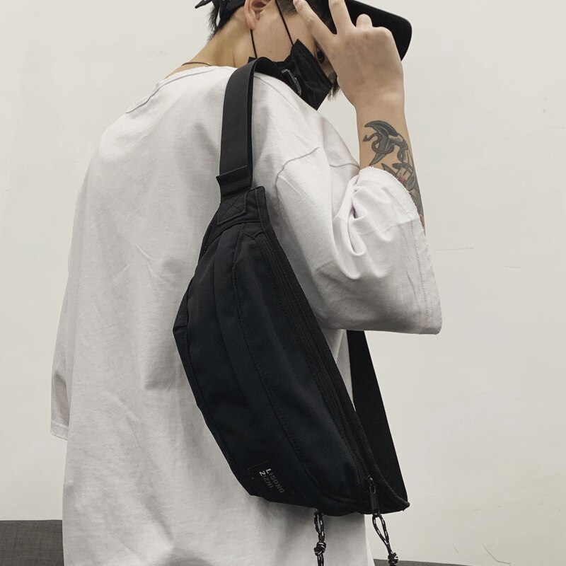 Saco da cintura ombro saco do mensageiro marca multifuncional pequeno leve diagonal lazer esportes peito saco feminino