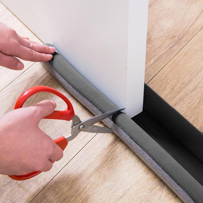 Zelfklevende Deur Bodemafdichting Strip Geluiddichte Anti-Diefstal Deur Raam Voorruit Stofdicht En Winddicht Strip Sticker