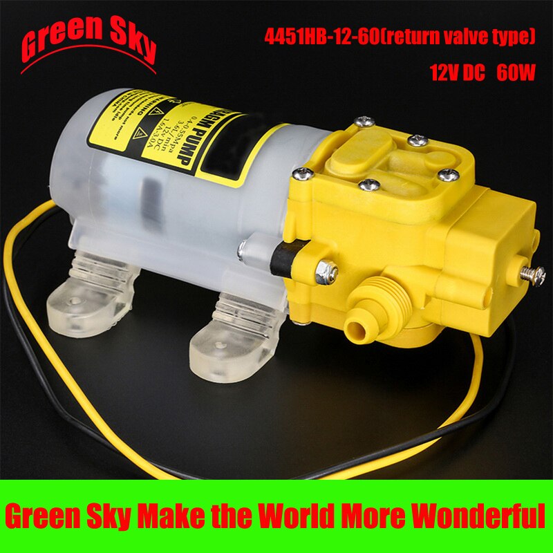 ik klaag Nauwkeurig koel Elektrische Sproeier Pomp Watering Irrigatie Gebruik 60W 12V Dc Elektrische  Mini Membraanpomp – Grandado