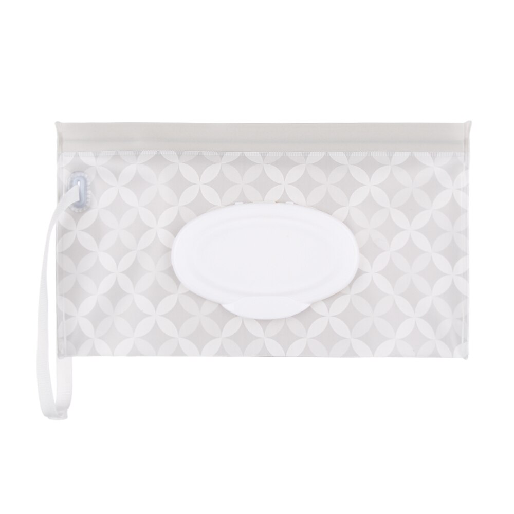 Nouvelles lingettes étui de transport embrayage propre lingettes humides sac cosmétique pochette facile à transporter Snap-Strap boîte à mouchoirs bébé poussette accessoires: 19