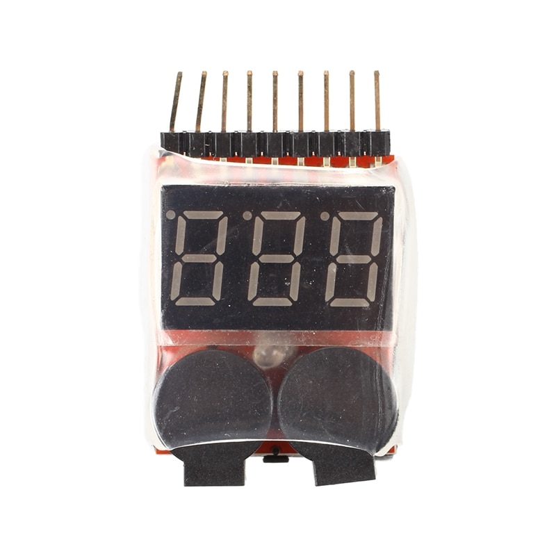 1s-8s lipo batteri lavspent tester test voltmeter test Observere sommer alarm indikator