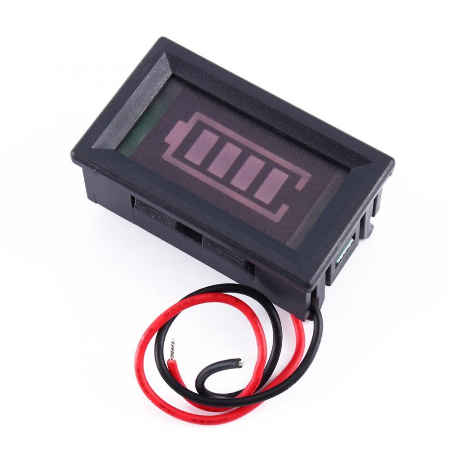 12V Car Lead Acid Battery Capacity Tester Level Indicator Battery Tester Lithium Battery Capacity Meter LED Tester Display