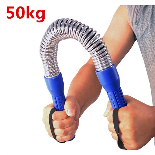 Plating Spring Exercise Arm Forearm Gripper Plastic Handle Chest Expander Workout Gym Fitness Equipment Forearm Trainer: Burgundy