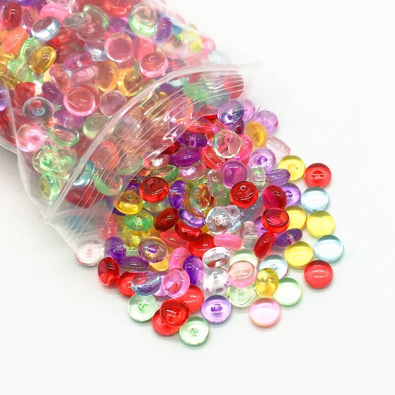 20g bricolage moelleux Slime argile Anti Stress jouet Fishbowl perles en plastique acrylique Vase poisson bol remplisseur jouets artisanat partie approvisionnement