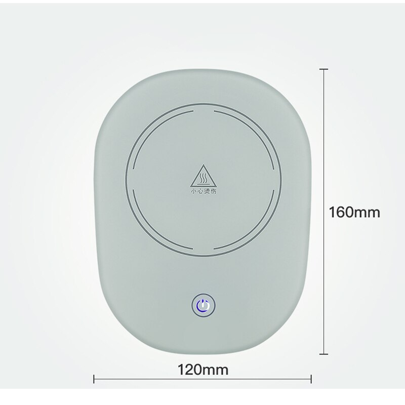 Original portátil taza de grano 220V calentador de calor taza para bebidas tapete mantener la bebida calentador tazas montaña botella de bebé calefacción eléctrica