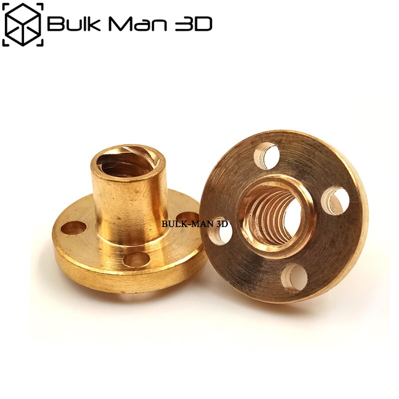 T8 podziałka 2mm, 2/4/8mm śrubin trapezowe nakrętki miedziane ze śrubą pociągową część dla 3D drukarki śrubin nakrętki silnik krokowy, szyna liniowa prowadnica liniowa