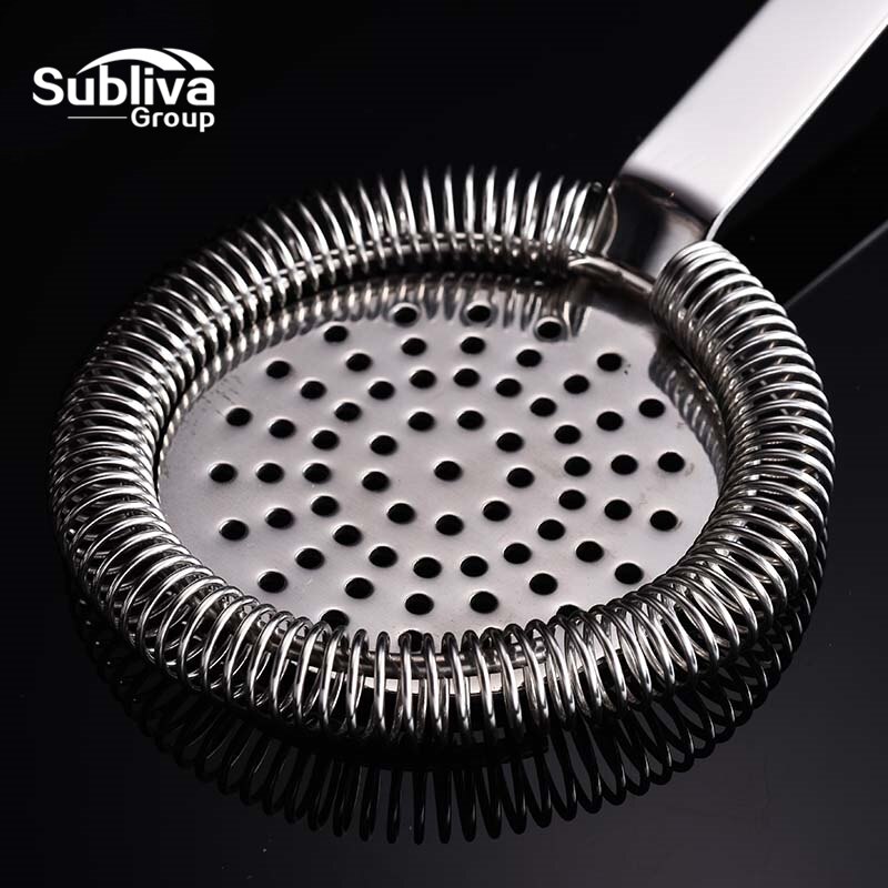 Hawthorn Cocktail Strainer Stainless Steel Bar Strainer Bar Tools Bartender Bar Wire Mixed Drink Ice Strainer