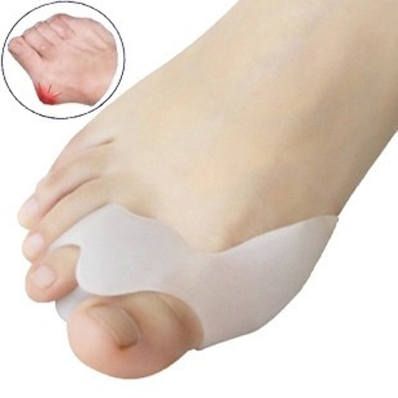 Täglich Silikon Gel Fuß Zehe Separator &Ampere; Daumen Hallux Valgus Schutz &Ampere; Ballen Erzähler Bicyclischen Daumen Orthopädische Richtige