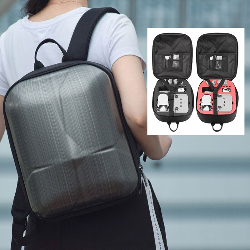 Hard Shell Carrying Case Travel Waterproof Backpack Bag for Mavic Mini 2 Drone