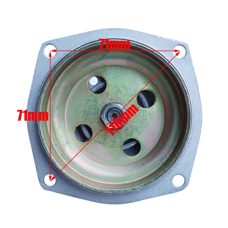 Carcasa de embrague, caja de cambios de tambor T8F 25H 6T, piñón de 7 dientes para bicicletas de bolsillo de 47cc 49cc, Mini Quad, ATV, Minimoto, Scooter, Buggy, Go kart