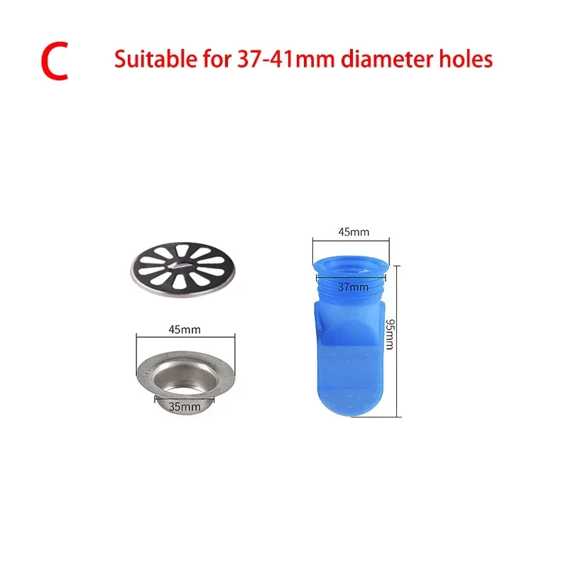 Núcleo de silicone controle de insetos backflow preventer dreno de chão vedação desodorante válvula unidirecional para tubos de banheiro tubo no vaso sanitário: Vermelho