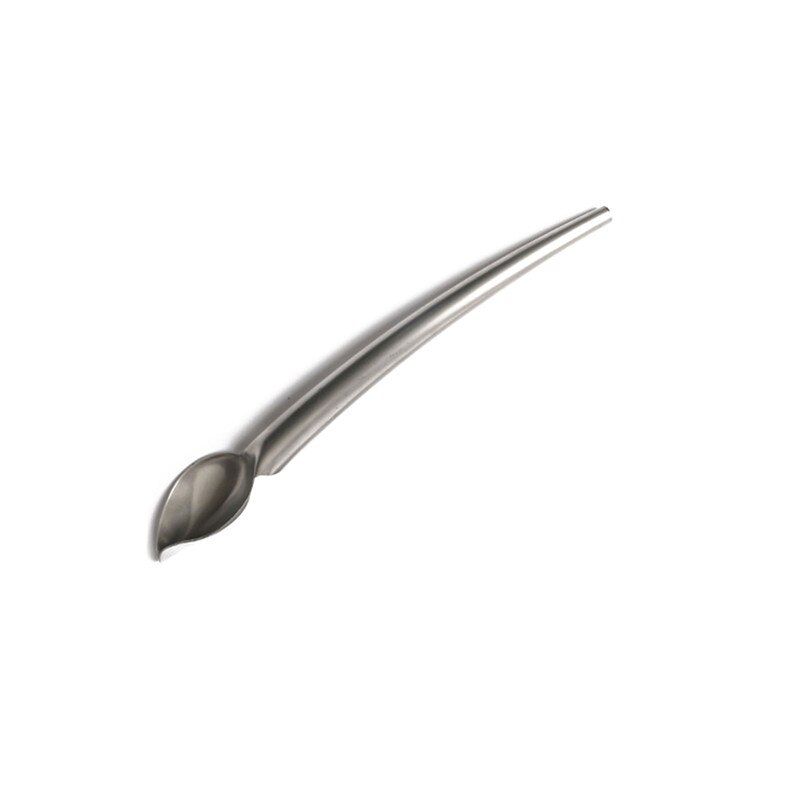 Cuchara de decoración de acero inoxidable, mango cómodo, herramienta de dibujo culinario de precisión pequeña
