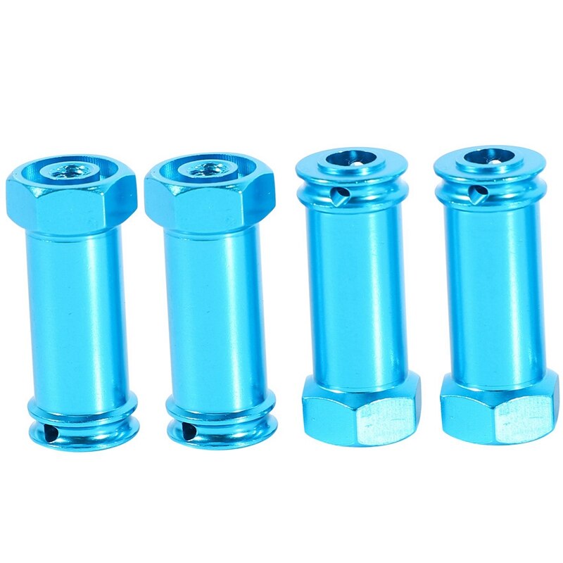 Adaptador de extensión de cubo hexagonal de 12Mm y 24Mm, espaciador de rueda Wltoys 1/18 A949 A959 A969, placa de colisión delantera y trasera