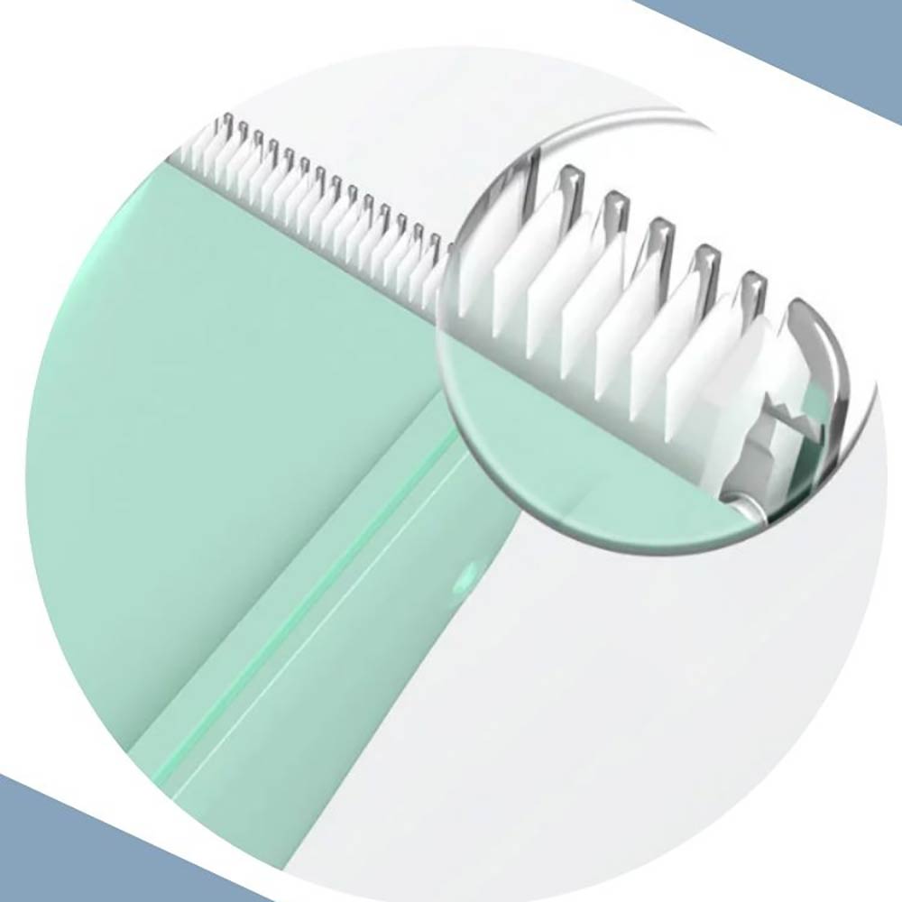Cortadora de pelo a prueba de agua para niños, máquina eléctrica de corte silencioso, afeitadora de succión para corte de pelo, cuidado del bebé