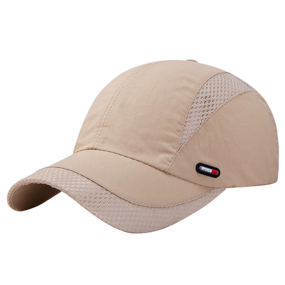 Donne degli uomini tennis Cappellini Regolabile Berretto Da baseball Protezione Solare Snapback Della Protezione di anca-salto Del Cappello Berretto unisex abbigliamento sportivo #3A28: Cachi