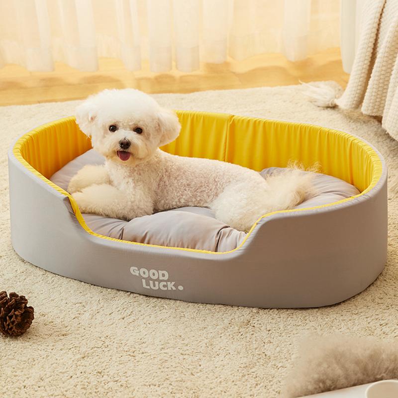 Lit double face pour animaux de compagnie, canapé-lit pour chiot, coussin de couchage pour chat, accessoires pour animaux de compagnie, quatre saisons, lit pour petits et grands chiens