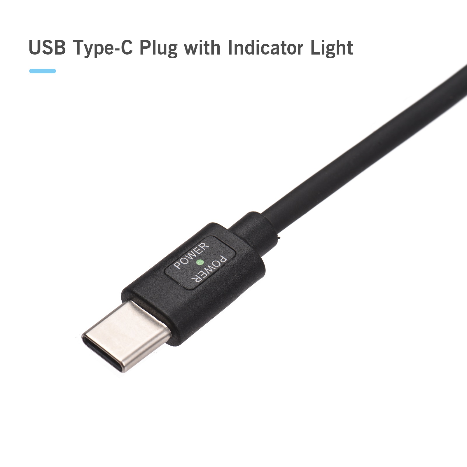 Andoer-Cable de alimentación de USB-C, repuesto para Blackmagic Pocket Cinema Camera BMPCC 4K/6K a USB tipo C, Cable de resorte