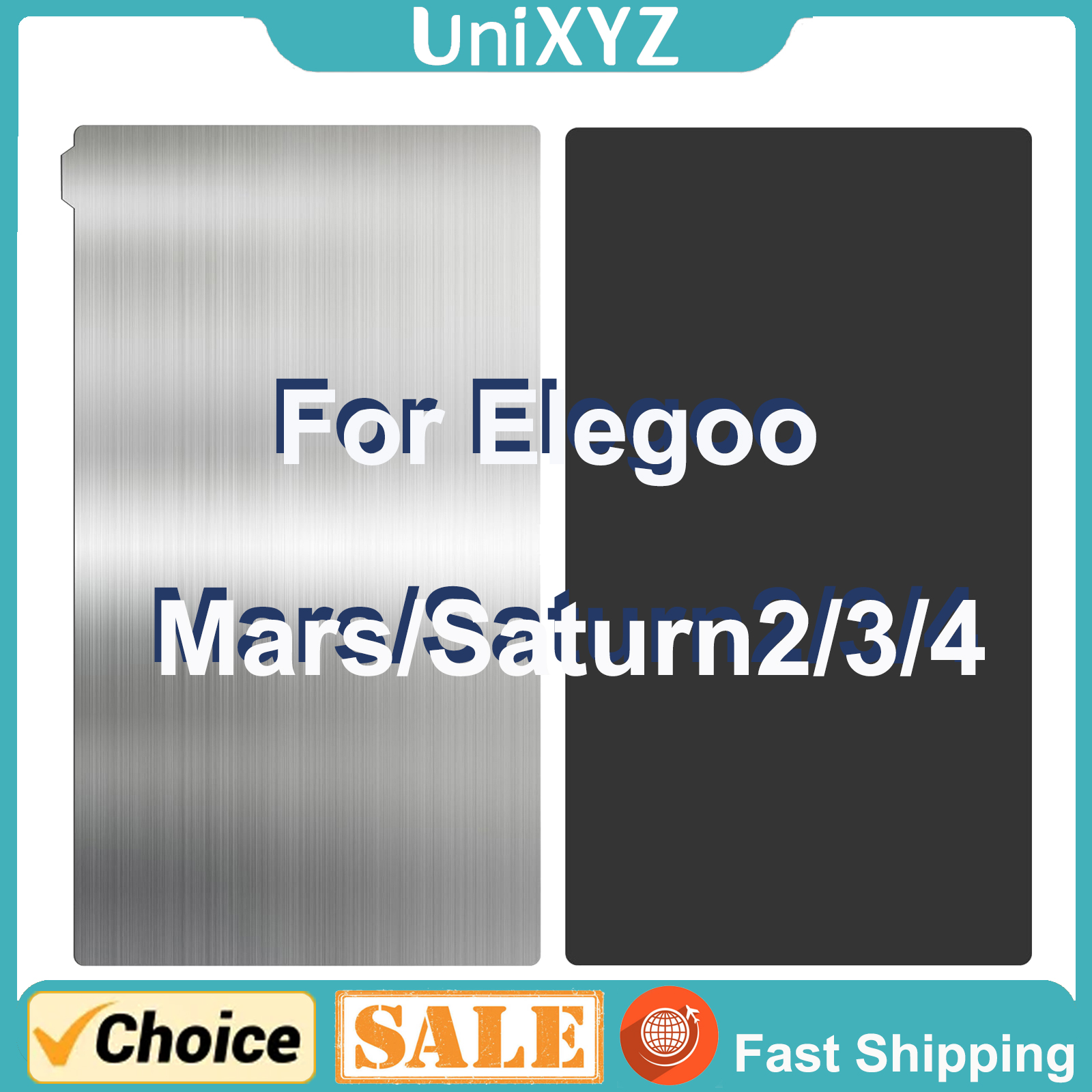 Alle Bauplatten für ELEGOO Saturn 4 Ultra, Saturn 2/3/4, Mars 2/3/4 Pro Max Ultra MSLA 3D-Drucker, magnetische Bauplatte