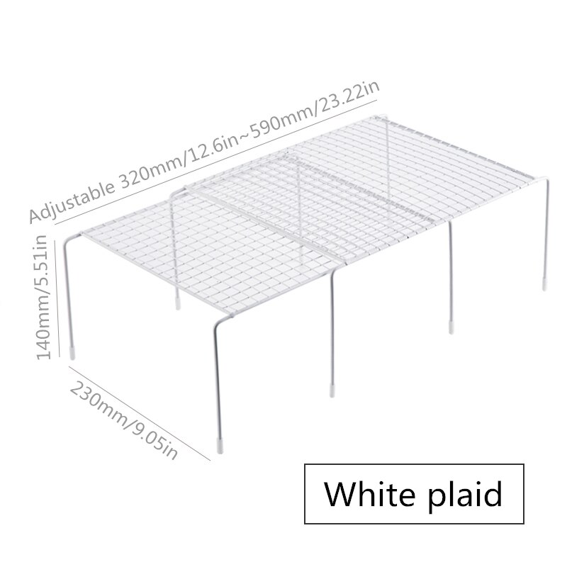 Estante de almacenamiento de cocina ajustable armario de cocina organizador de cocina de estante organizador de zapatos de armario Organizadores de ahorro de espacio
